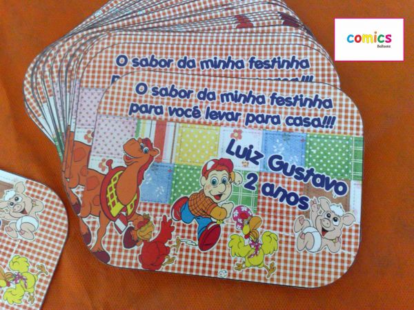 Marmitinha Personalizada Cocorico