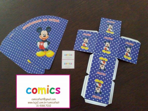 Kit Rotulos Personalizados Mickey - apartir de